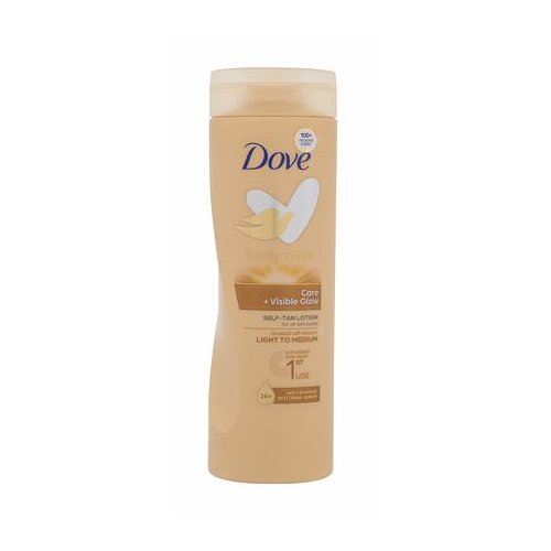 Dove Care&Glow Sunless Tan mlijeko za samotamnjenje nijansa Fair 400 ml Cijene