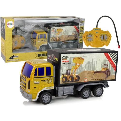  Remote Controlled Construction Truck 1:24 Yellow