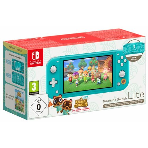 Nintendo konzola switch lite turquoise timmy and tommy's edition Slike