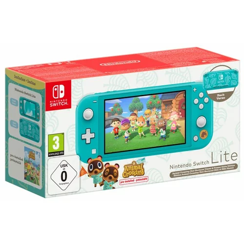 Nintendo NSW CONSOLE LITE TURQUOIS TIMMY AND TOMMY&#39;S ALOHA