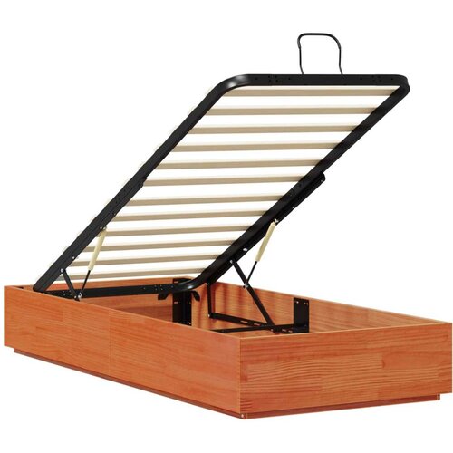  Otoman krevet Vosak Smeđa 80 x 200 cm Masivna borovina - Vosak smeđa 80 x 200 cm Slike