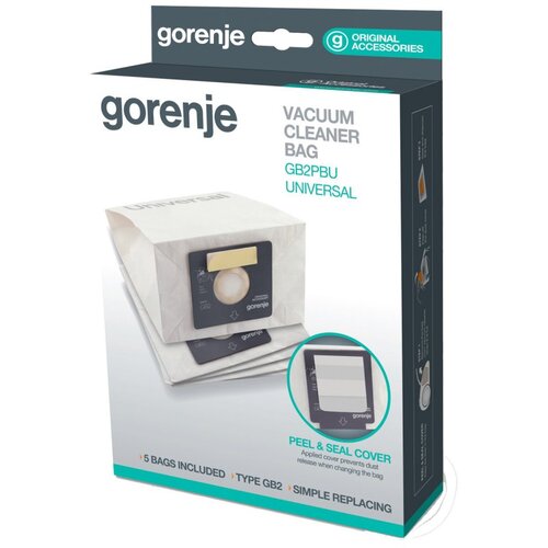 Gorenje vrećice za usisivač, 5 kom. GB2PBU Cijene