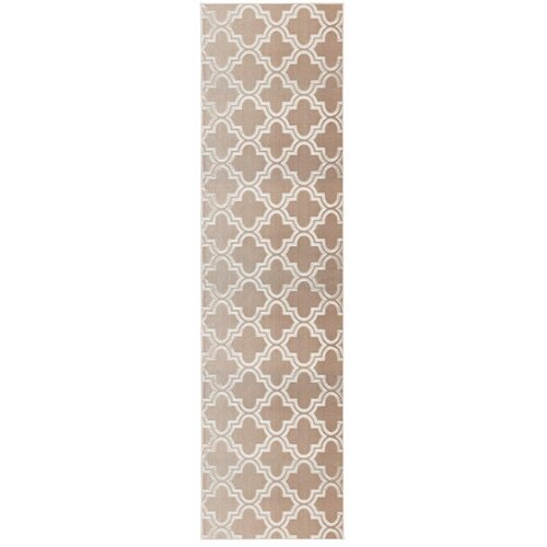 Kayoom TEKAČ Monroe 100 Taupe 80/300 cm taftano rjavosiva Cene