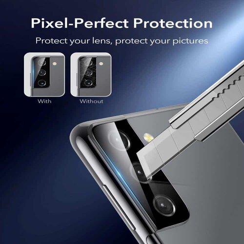  Kaljeno steklo za kamero za Samsung Galaxy S21 Plus 5G - Prozorna Slike