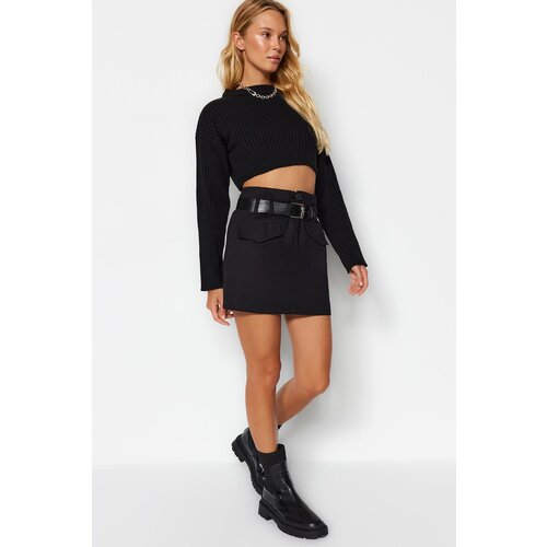 Trendyol Skirt - Black - Mini Slike