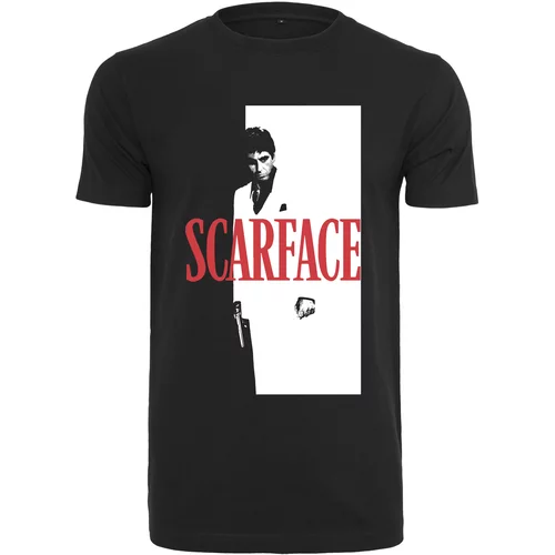 Merchcode Black T-shirt with Scarface logo