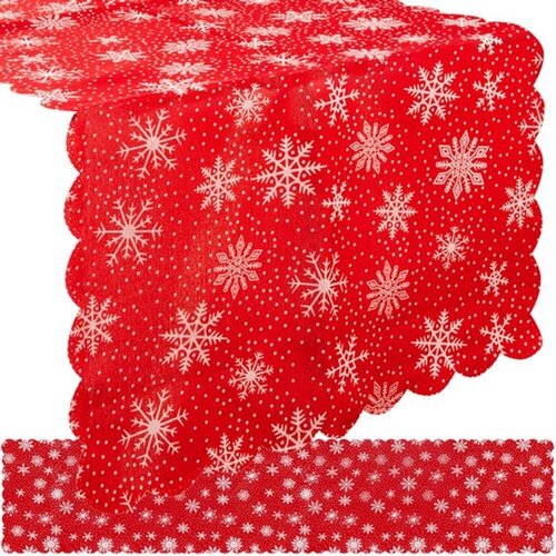 Ruhhy božićni nadstolnjak za stol 185x35cm 22786 Slike