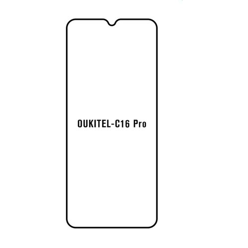 Oukitel C16 pro hydrogel za&amp;scaron;titna folija Slike