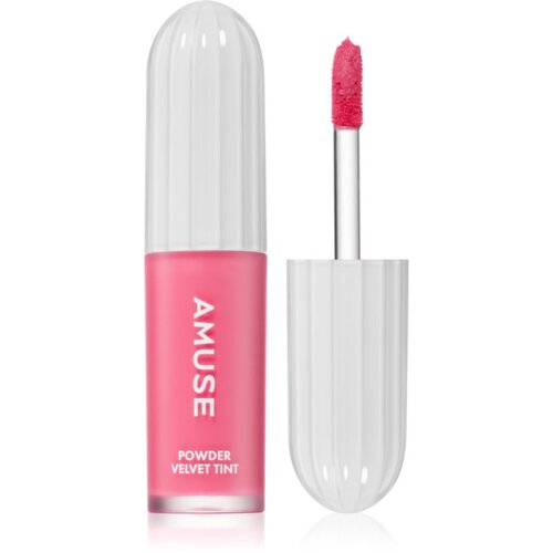 AMUSE Powder Velvet Tint dolgoobstojna tekoča &amp;scaron;minka z mat učinkom odtenek 06 Rose Cherry 3.3 g Slike