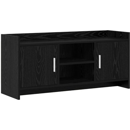 vidaXL TV omarica 102 x 33 x 47 cm Črni hrast Inženirski les, (5000247626) Cene