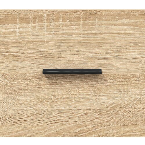  Visoka komoda hrasta sonome 69,5x34x180cm od konstruiranog drva Slike