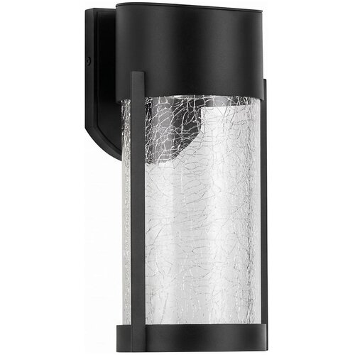  LED solarna zidna lampa LED/3,7V 300 mAh IP44 crna Slike