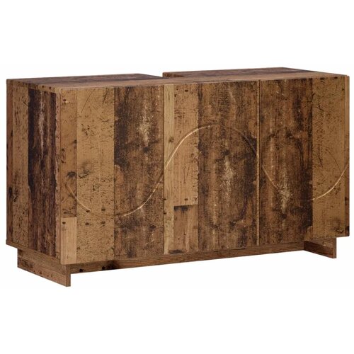  Kupaonski ormarić Staro drvo 101 x 41 x 58 cm konstruirano drvo - Staro drvo Slike