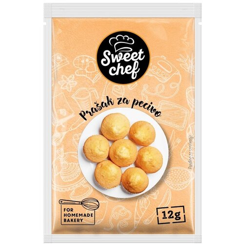 Nepoznato Prašak za pecivo SWEET CHEF 12g Cene