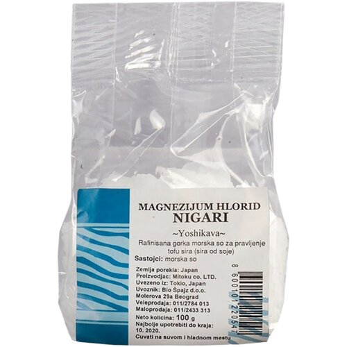 Biospajz Magnezijum hlorid nigari mitoku, 100g Cene