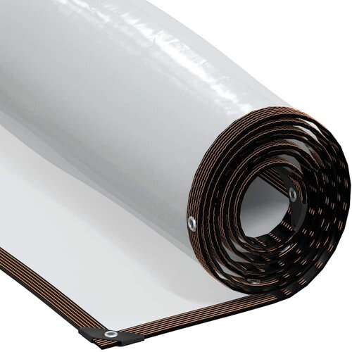 VidaXL Prozirna cerada s u&amp;scaron;icama 2x6 m polietilen Slike