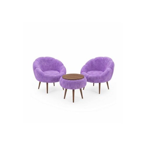 Atelier Del Sofa fotelje i klub stočić lida wellsoft lilac Cene