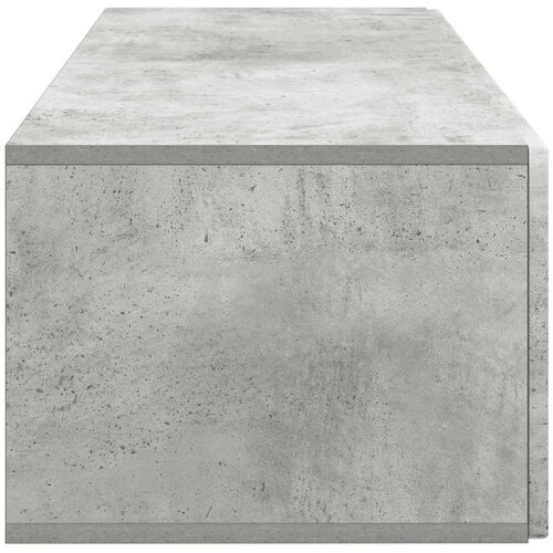  ormar za zid Betonska siva 98 x 41 x 30 cm Konstruirano drvo Slike