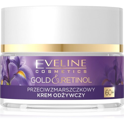 Eveline Cosmetics Gold & Retinol intenzivno hranilna krema proti gubam 60+ 50 ml Cene