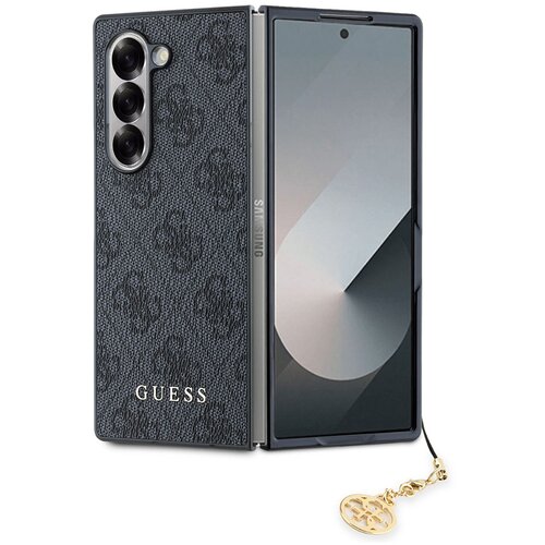 Guess Ohi&amp;scaron;je za Samsung Galaxy Z Fold 6 Edition 4G Charm z obeskom, Siva, (21749468) Slike