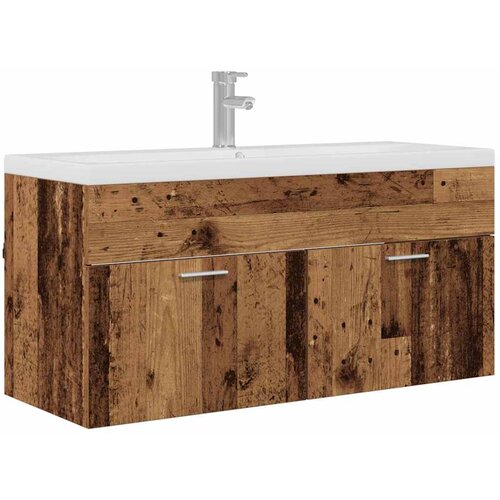 vidaXL Kopalni&scaron;ka omarica Star les 100 x 38,5 x 46 cm Konstruiran les, (5000092586) Cene