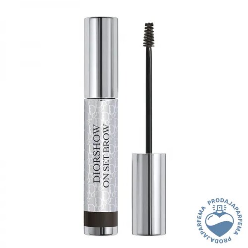 Christian Dior Diorshow On Set Brow Gel (N&amp;deg;05 Black) 9.5g Slike
