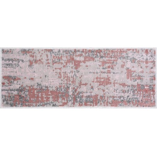 Vitaus Ružičasti/sivi pamučni set tepiha za stepenice 16 kom 25x65 cm Milano Pembe &amp;ndash; Slike