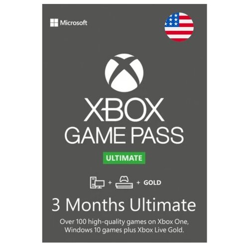X BOX Game Pass Ultimate 3 Months - Live - United States Slike