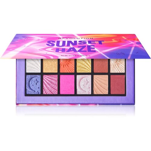 Revolution Sunset Haze paleta sjenila za oči 12x0.7 g Slike