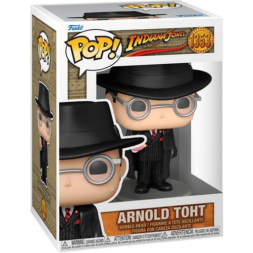 Funko pop! Filmi: Indiana Jones Rotla - Arnold Toht - Raiders of the Lost Ark - zbirateljska vinilna figura - ideja za darilo - uradno blago - igrače za otroke in odrasle - filmi oboževalci, (20839954)