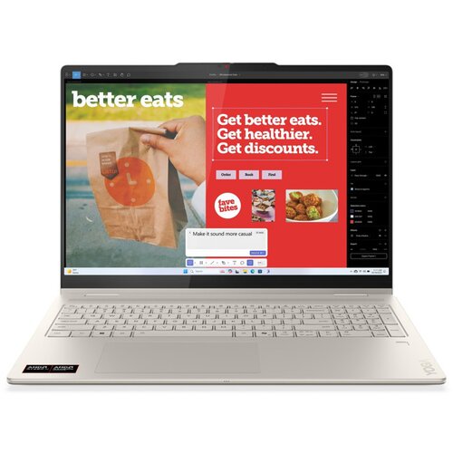 Lenovo Yoga 7 16AKP10 Ryzen AI 7 350 16GB RAM 1TB NVMe SSD 16.0 WQXGA+ OLED TOUCHSCREEN 120Hz WIN 11 Cene