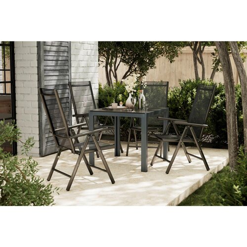 Ambia Garden vrtna garnitura mrežasta prevleka aluminij Cene