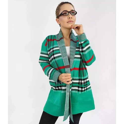 Pri WARM Sweater. Checkered cardigan overlay Cijene