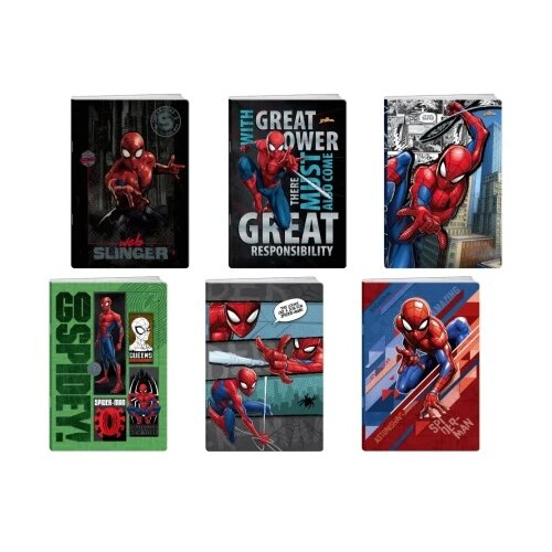 Best Buy premium sveska sa uv lakom spider-man a5 latajn 50 lista ( 326237 ) Slike