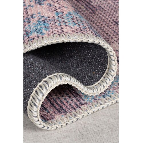 Flair Rugs Plava/ljubičasta perivia staza od mje&amp;scaron;avine recikliranih vlakana 60x230 cm Reid &amp;ndash; Slike