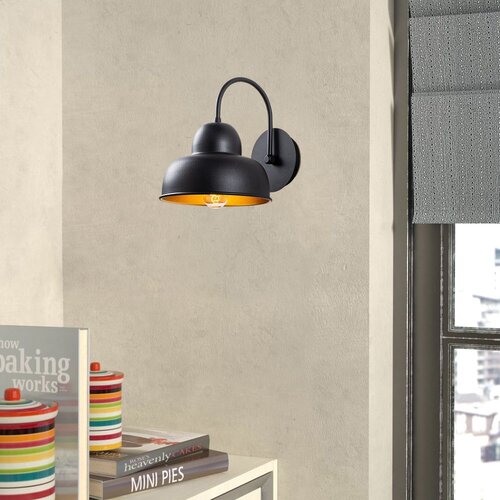 Opviq Zidna lampa E27 Max 40W, Crna Cene