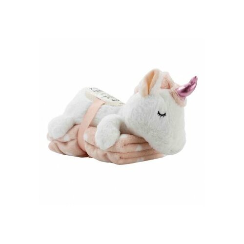 Dexyco Sweet dreams ćebe i igračka jednorog roze ( YD630305 ) Cene