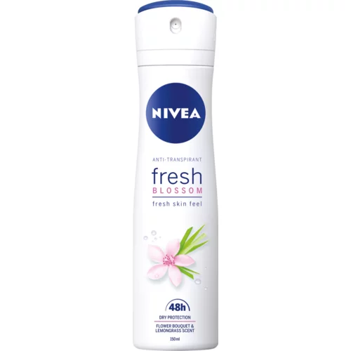 Nivea Fresh Blossom 48h antiperspirant deodorant v spreju 150 ml za ženske