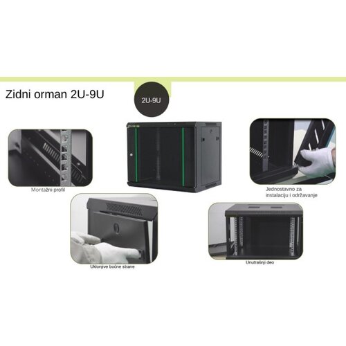  slt rek orman 6U 600x450 19 inca Cene