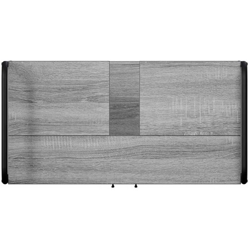  Set ormarića za kupaonicu 4 kom. Siva Sonoma 40 x 36 x 200 5 cm - Siva Sonoma Ormarić ispod sudopera (2 vrata) + viseći ormarić Slike