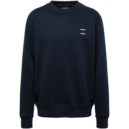 Samsøe Samsøe Sweater majica 'JOEL' tamno plava / bijela