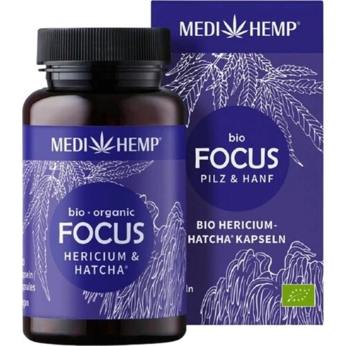 MEDIHEMP FOCUS Hericium-HATCHA organske kapsule - 120 kaps. Cijene