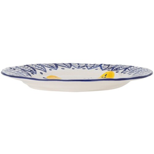 Bloomingville Bel/moder servirni krožnik iz kamenine &amp;oslash; 27 cm Maxima &amp;ndash; Slike