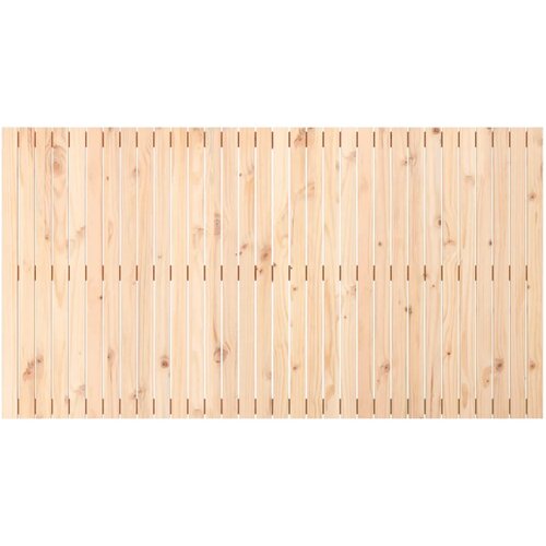  Zidno uzglavlje 204x3x110 cm od masivne borovine Slike