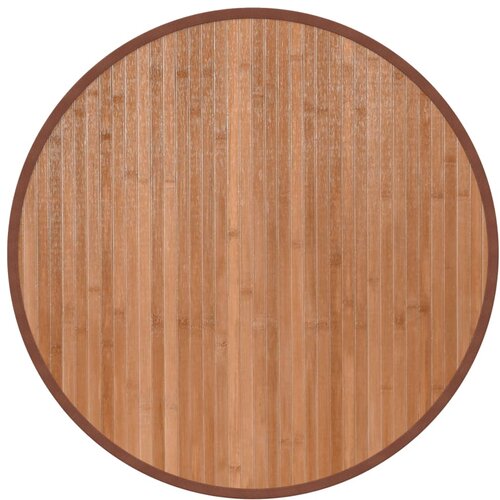  Okrugli tepih Prirodni 60 cm Bambus Slike