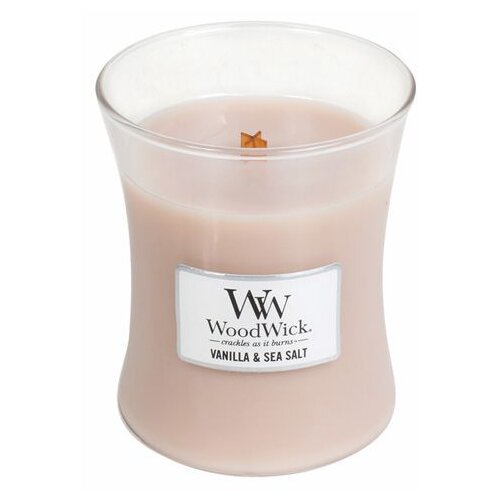 WoodWick SVEČA V KOZARCU CLASSIC MEDIUM VANILLA &amp;amp; SEA SALT Slike