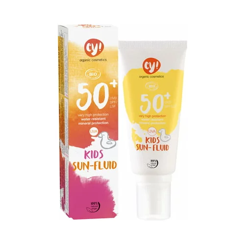 ey! organic cosmetics sun fluid kids spf 50+