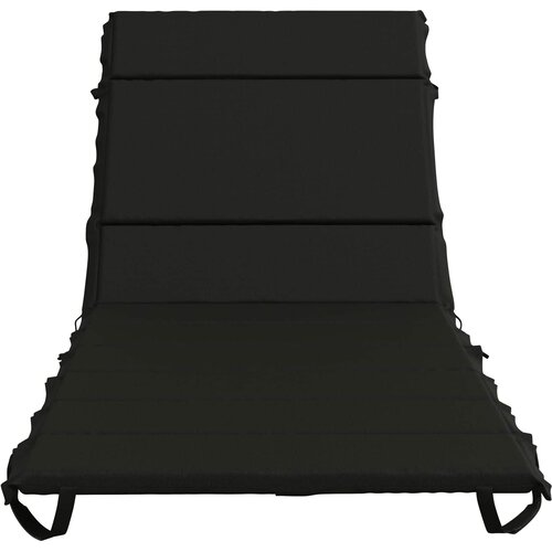  Jastučić za ležaljku GEMERT 100% poliester Crna 200 x 90 x 3 cm Slike