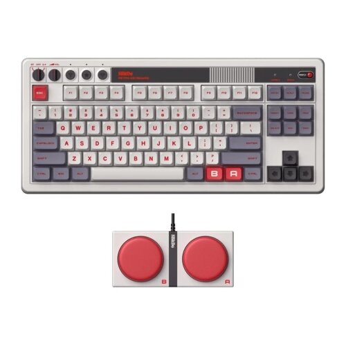 8BitDo Bežična tastatura Retro 87/mehanička/RGB/N Edition + Dual Super Buttons Cene