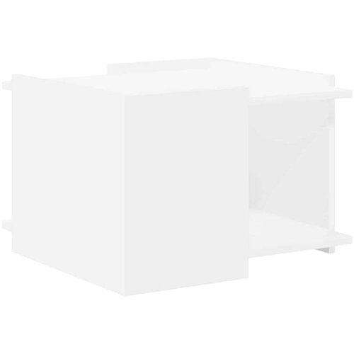  Klubska miza Bela 50,5 x 50 x 33 cm Inženirski les, (5000295401) Cene